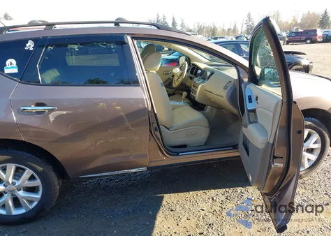 2014 Nissan Murano Sl from USA, damaged, VIN JN8AZ1MW0EW511781